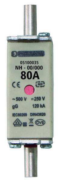 PROTEC.class NH-Sicherungseinsatz PSI NH000 80A KTF-C