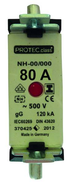 PROTEC.class NH-Sicherung (spannungsfr. Griffl.) PSI NH000 SF 80A