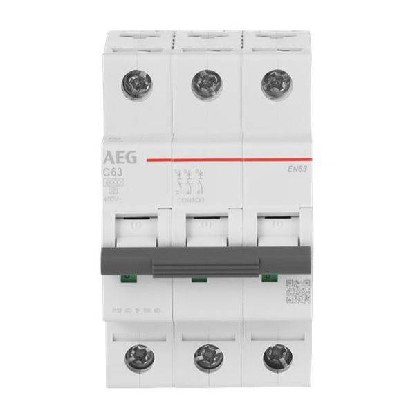 BUSCH JAEGER Leitungsschutzschalter Elfaplus 6kA C-63A 3P
