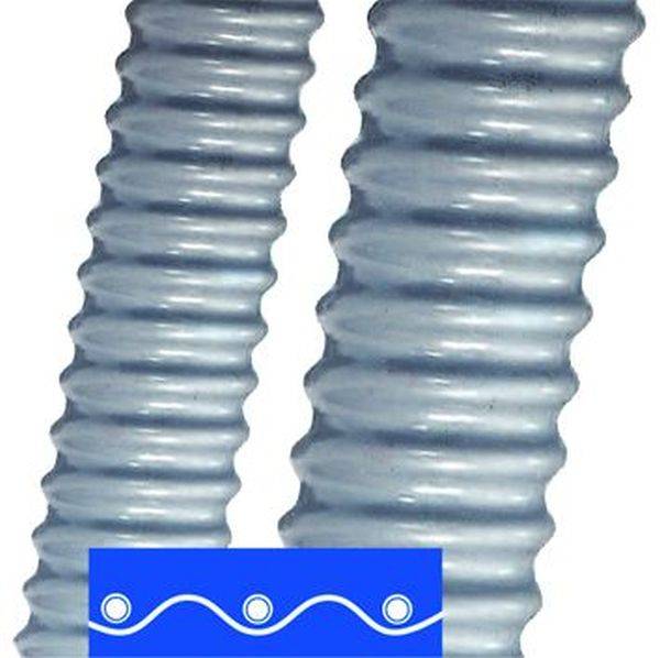 Flexa Kunststoffschutzschlauch AIRflex-KUW-PVC-AS21 grau