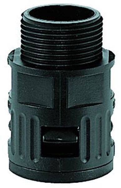 Flexa Schlauchverschraubung RQG-M 16 schwarz