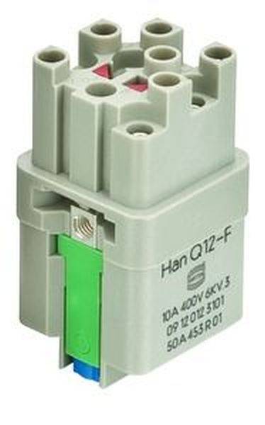 Harting Buchse 09120123101 Han Q12-F-QL