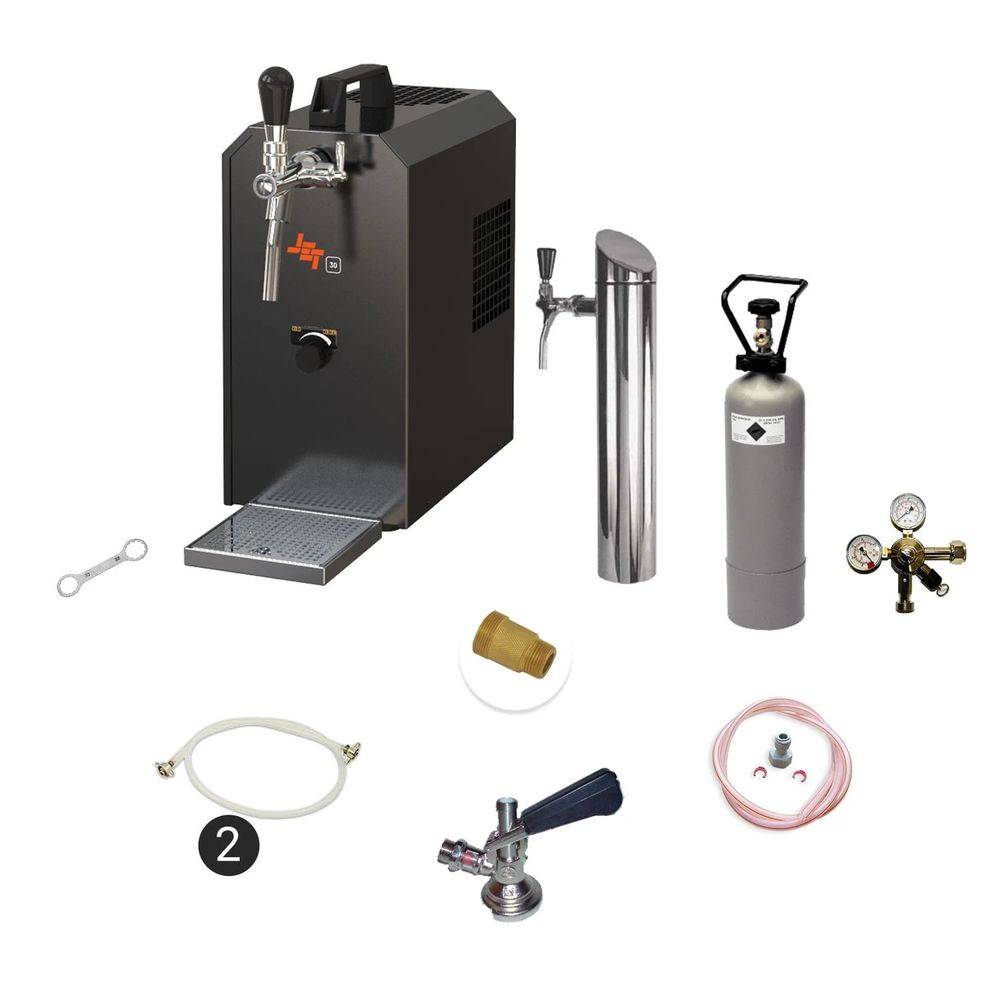 JET 30 Bierkoffer Zapfanlage Set