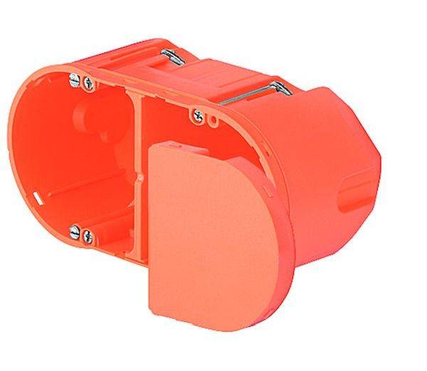 PROTEC.class Schalterdosen Doppel-Hohlwand-Electronic-Dose PDHWED winddicht T:75mm