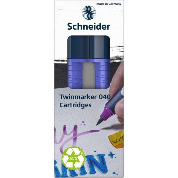 Patrone Paint-It 040 blue 025 Pinsel
