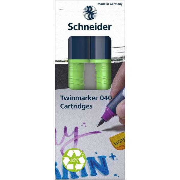 Patrone Paint-It 040 green 052 Pinsel
