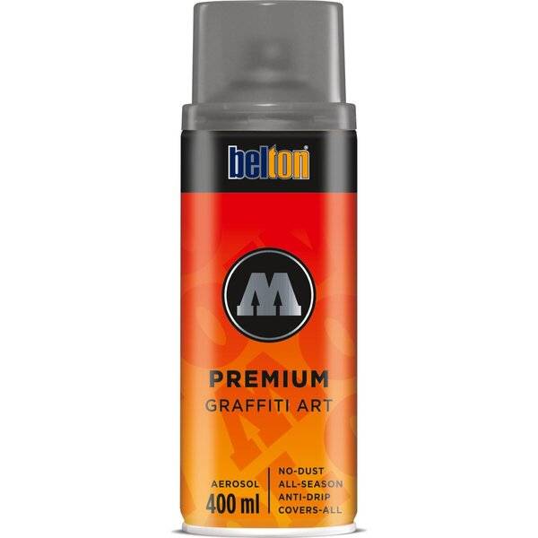 Sprühdose belton PremiumTransparent 400ml, Nr. 250, mittelgrau