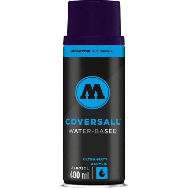 Sprühdose COVERSALL WATER-BASED 400ml, verrückte Pflaume