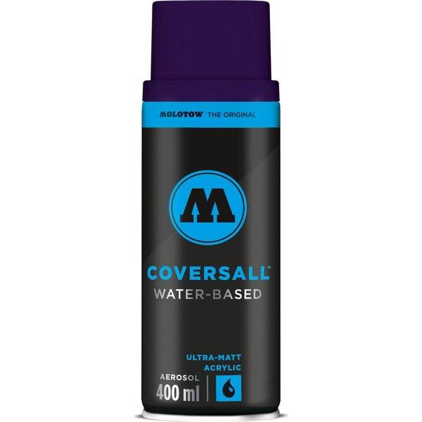 Sprühdose COVERSALL WATER-BASED 400ml, schwarzviolett