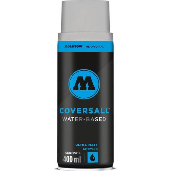 Sprühdose COVERSALL WATER-BASED 400ml, graublau hell
