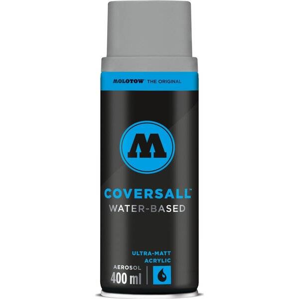 Sprühdose COVERSALL WATER-BASED 400ml, graublau mittel