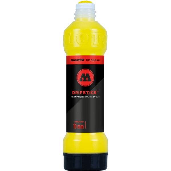 Dripstick Permanent Paint 860DS 70ml, zinkgelb, Squeeze Bottle