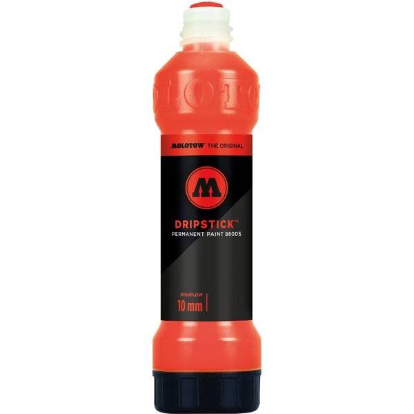 Dripstick Permanent Paint 860DS 70ml, verkehrsrot, Squeeze Bottle