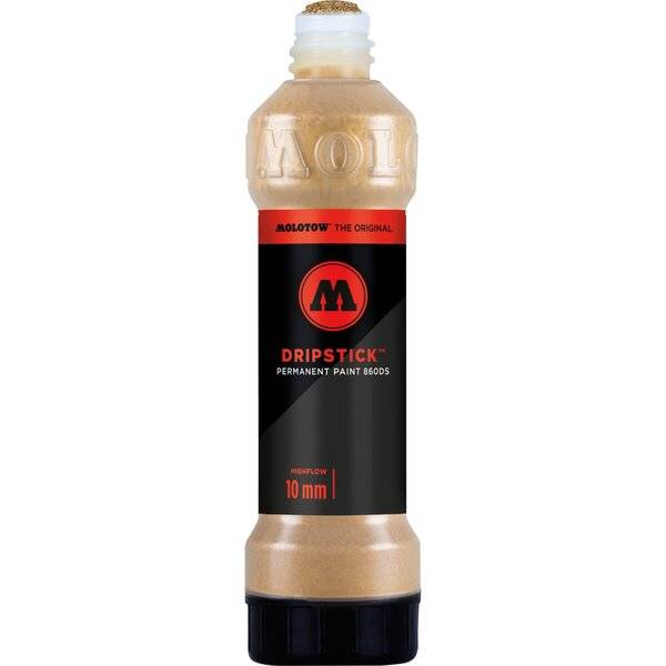 Dripstick Permanent Paint 860DS 70ml, gold, Squeeze Bottle