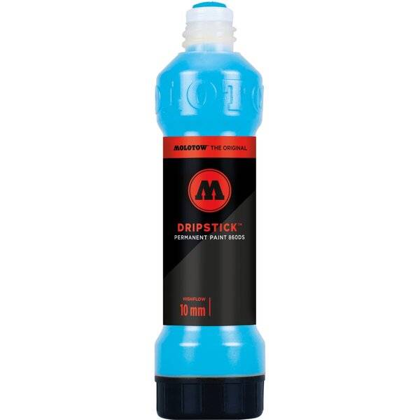 Dripstick Permanent Paint 860DS 70ml, schockblau mittel, Squeeze