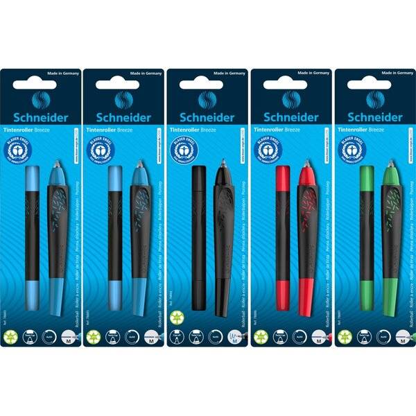 Patronenroller BREEZE Blister 5 Stück sortiert