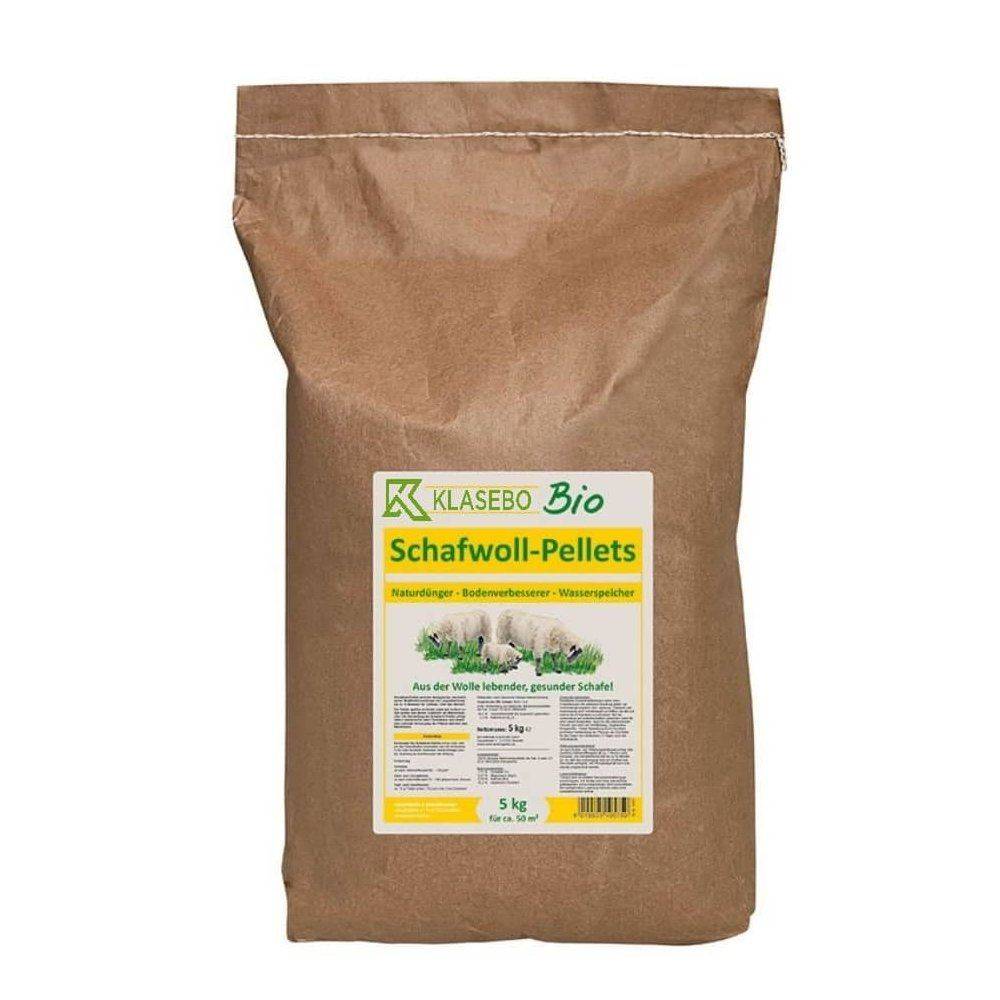 Schafwollpellets Bio Dünger 5 kg für ca. 50 - 100 m²