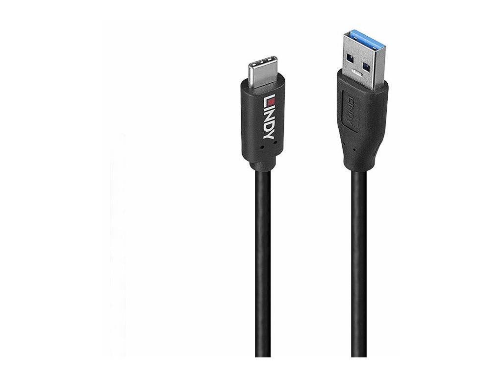 Lindy USB-Kabel - USB Typ A (M) zu USB-C (M)USB 3.2 Gen2 - 1.5 m - bis zu 10