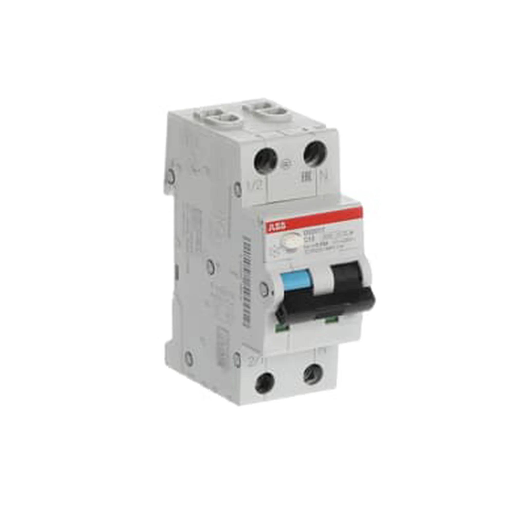 ABB FI/LS-Schalter Typ A / G C 13A/1pol+N/30mA 2TE ABB DS201 C13 G30, 1 Stk.