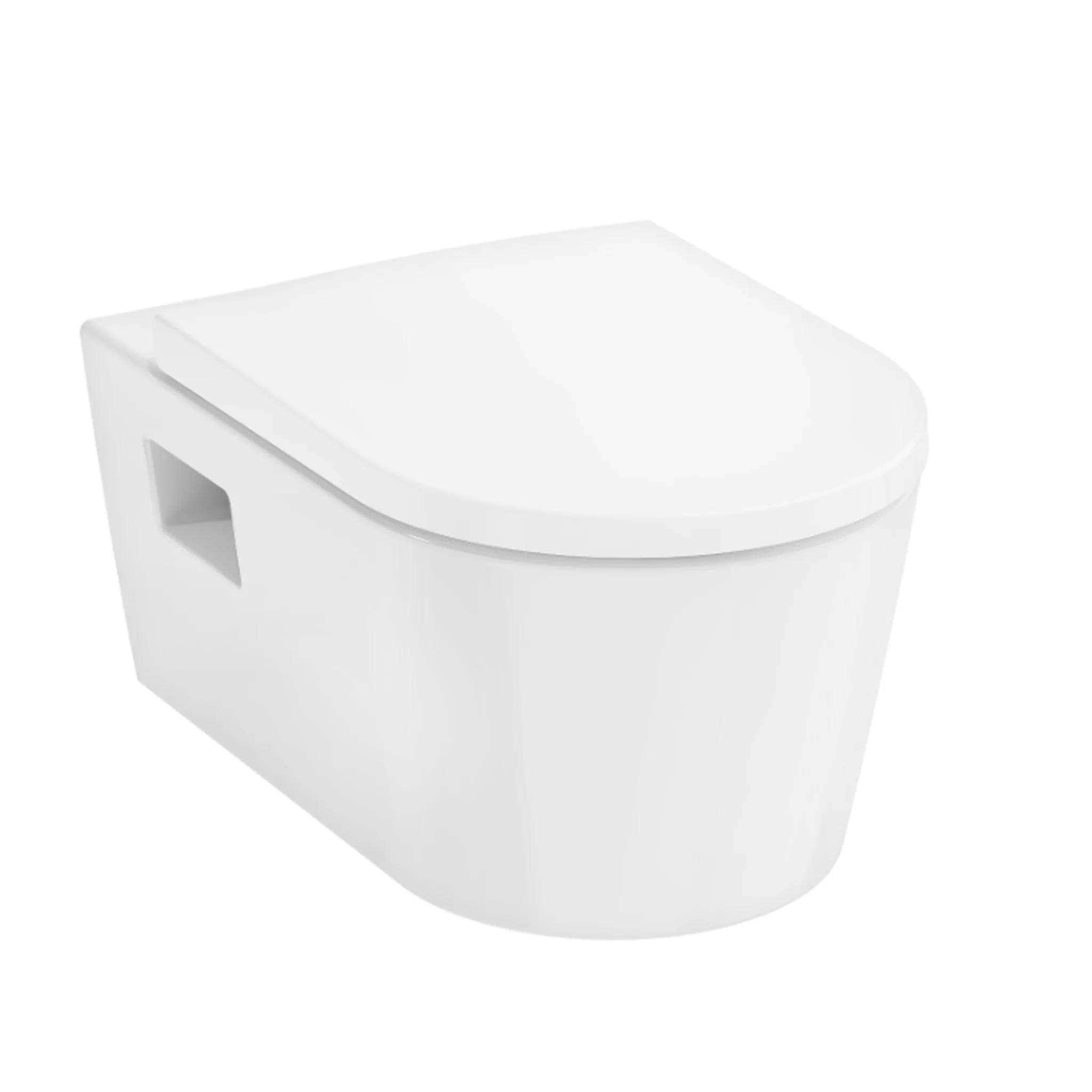 hansgrohe WC-Set hansgrohe EluPura Original S, WC-Sitz mit SoftClose und QuickRelease, 1 Stk.