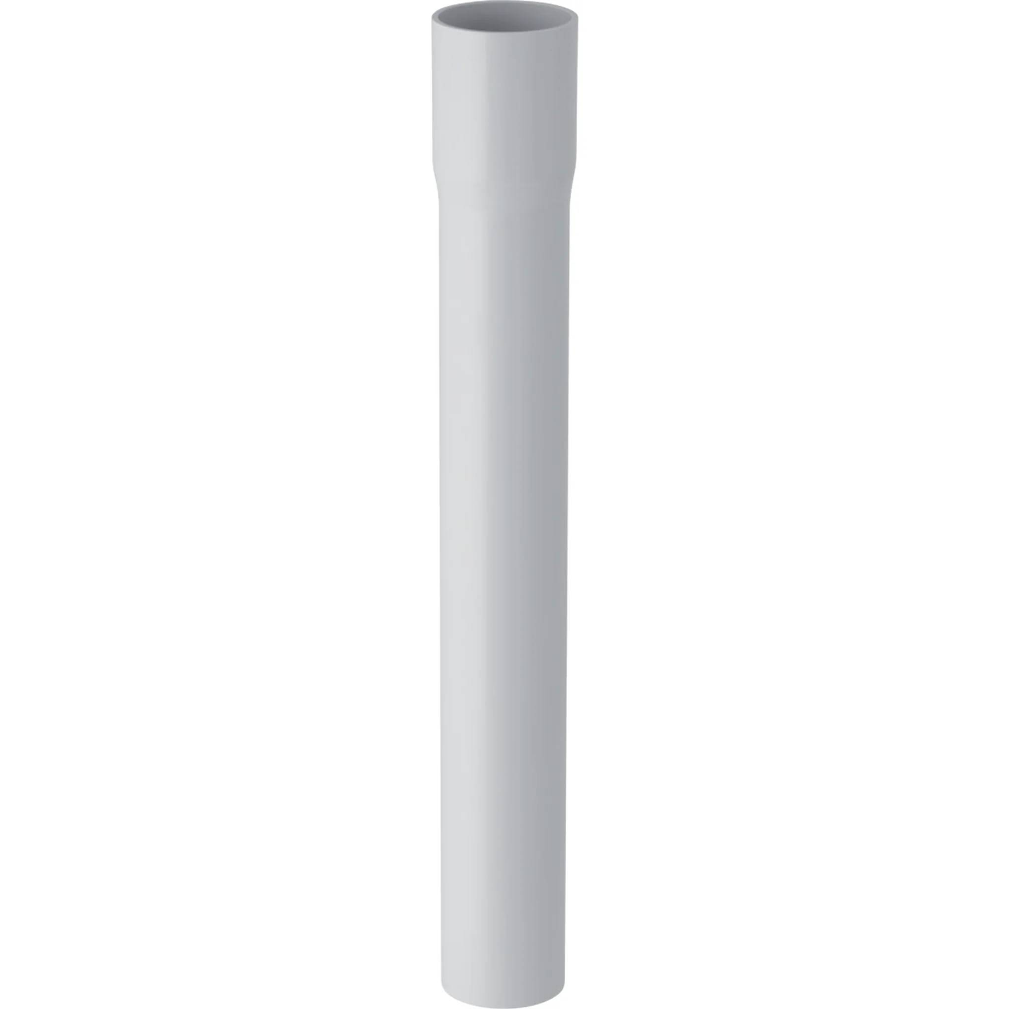 Geberit Spülbogenverlängerung gerade d44 mm, weiss, L50cm, mit Steckmuffe, 1 Stk.