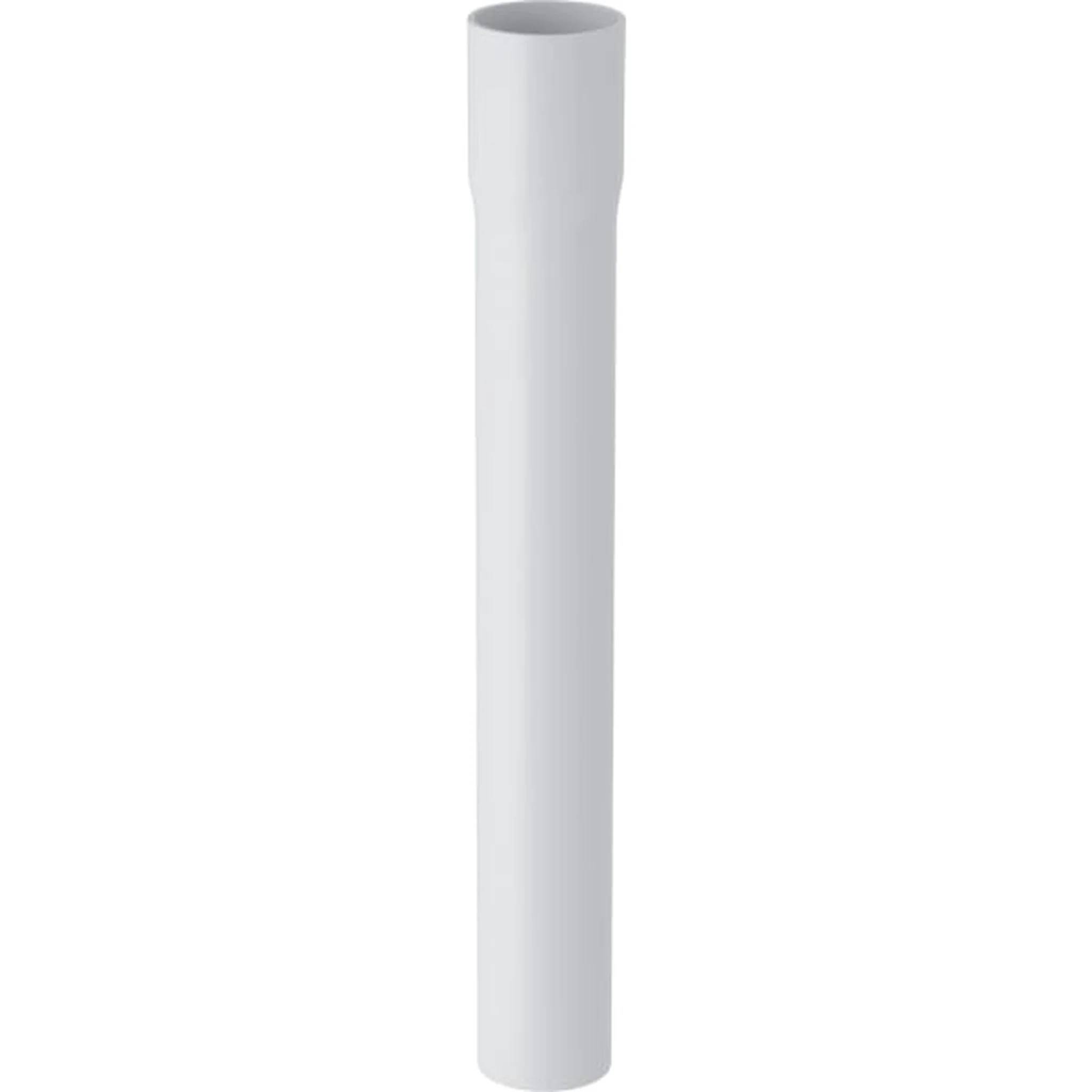 Geberit Spülbogenverlängerung gerade d44 mm, weiss, L50cm, mit Steckmuffe, 1 Stk.