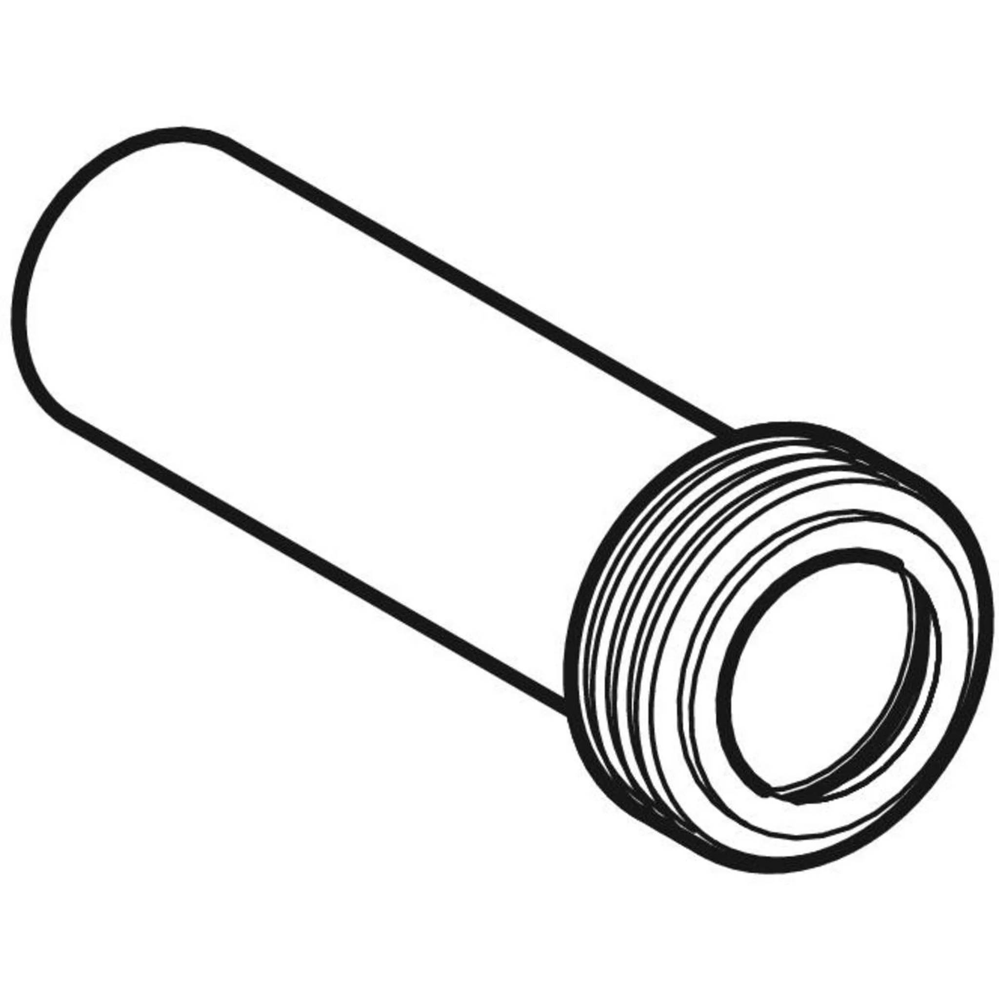 Geberit Anschlussstutzen Wand-WC d45mm, mit Manschette, 1 Stk.