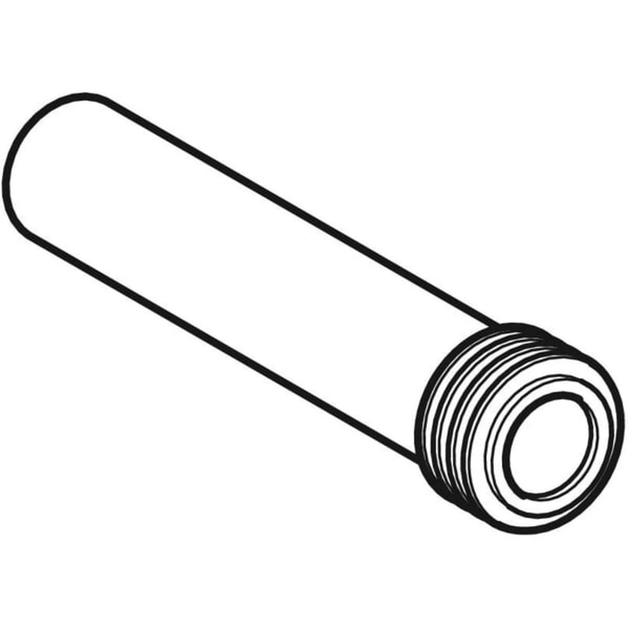Geberit Spülbogenverlängerung m Manschette Einlauf für Urinal, d32x35mm, 1 Stk.