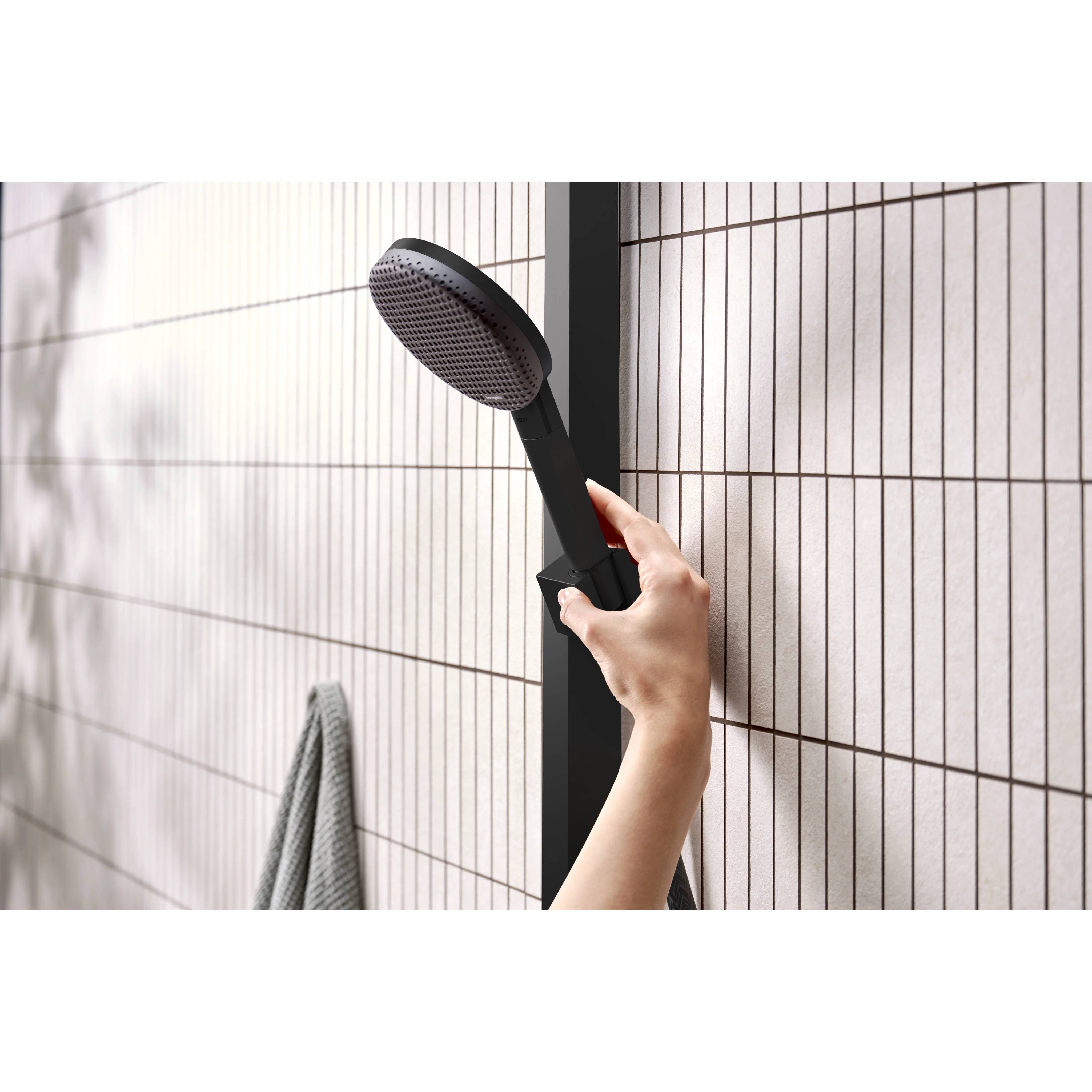 hansgrohe Raindance Alive S Showerpipe 300 2jet mit ShowerSelect Comfort, Mattschwarz