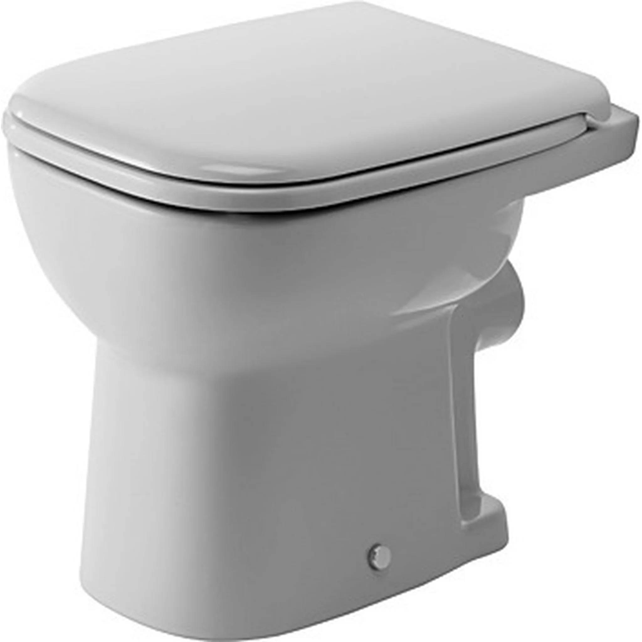 Duravit Stand-WC D-Code 480mm Flachspüler, Abgang waagrecht, weiß, 1 Stk.