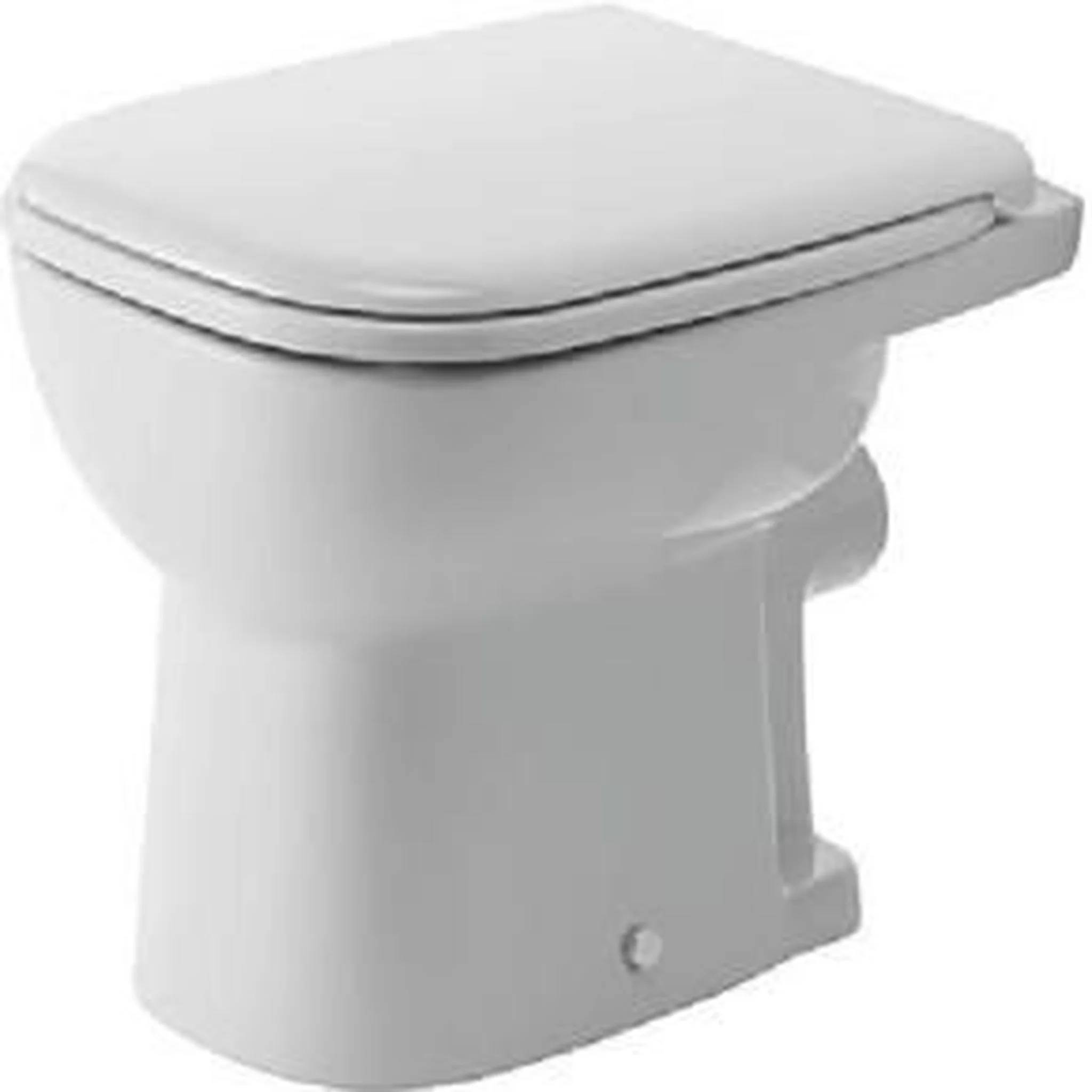 Duravit Stand-WC D-Code 480mm Flachspüler, Abgang waagrecht, weiß, 1 Stk.