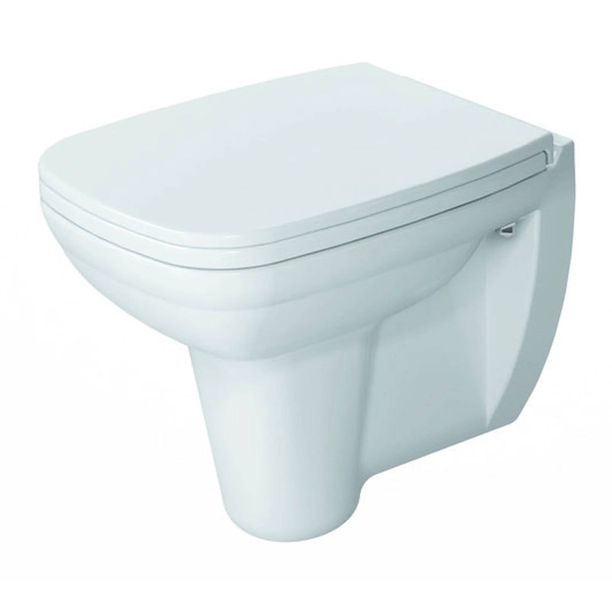 Duravit D-Code Wand-WC Compakt (kurz Ausladung) Tiefspüler, weiß, 1 Stk.