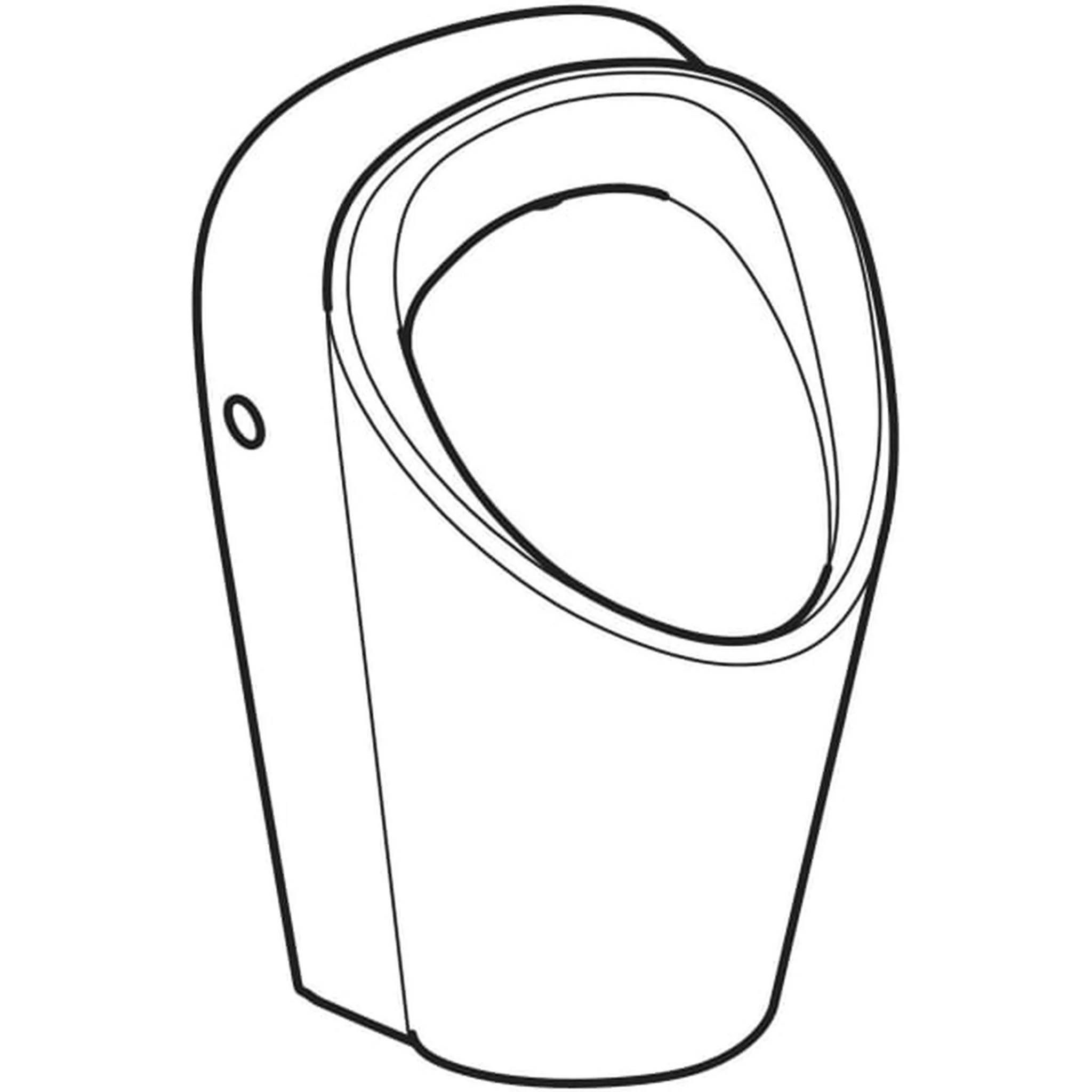Geberit Renova M Urinal Zulauf hinten, Abgang hinten oder unten, 1 Stk.