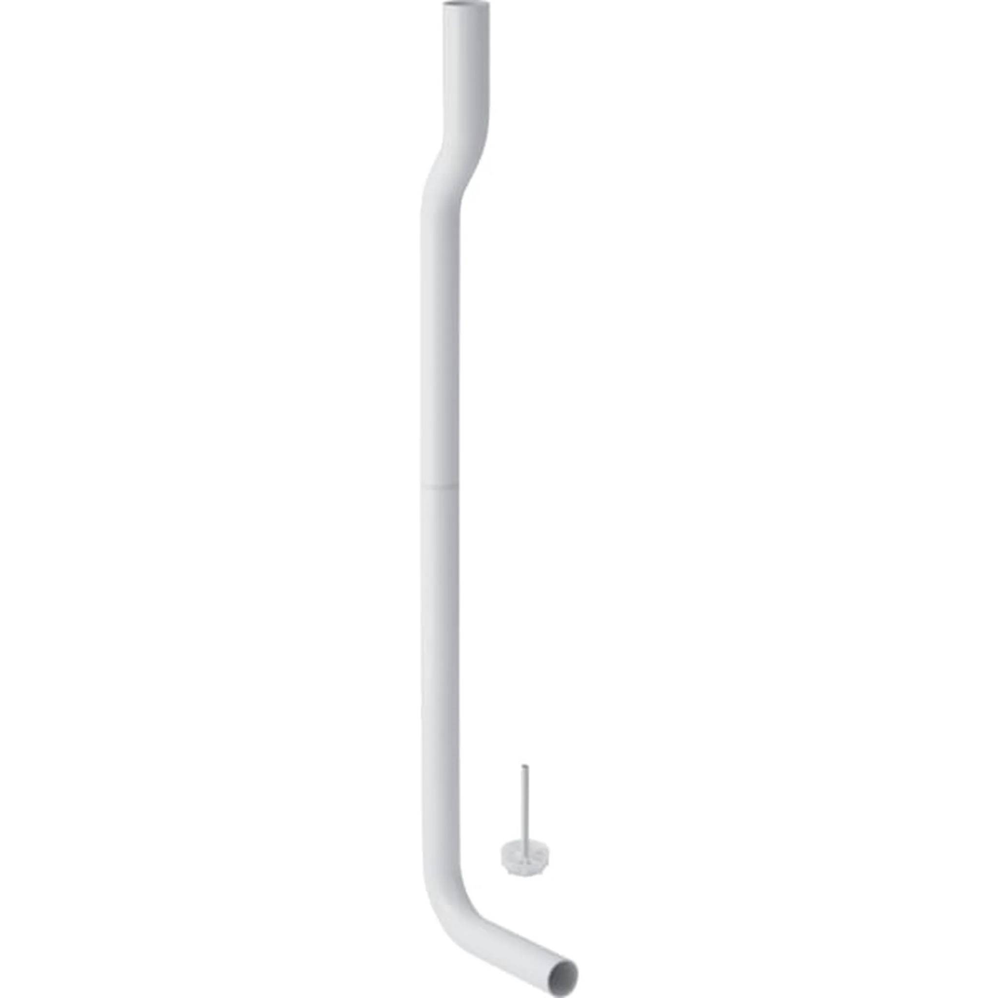 Geberit Spülbogen Set 90 Gr., weiss, gekroepft, 1 Stk.