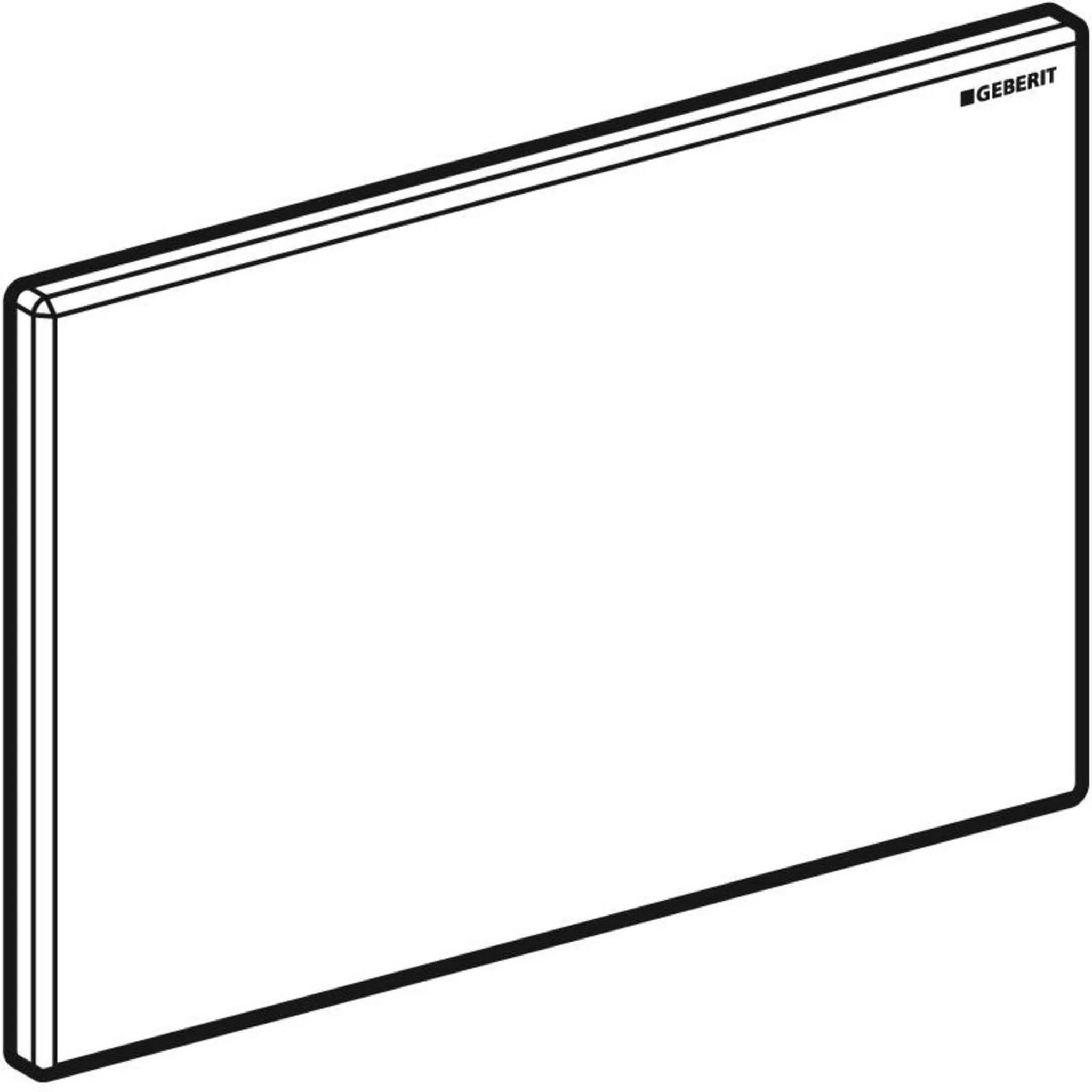 Geberit Abdeckplatte Sigma Kunststoff, weiss, 1 Stk.