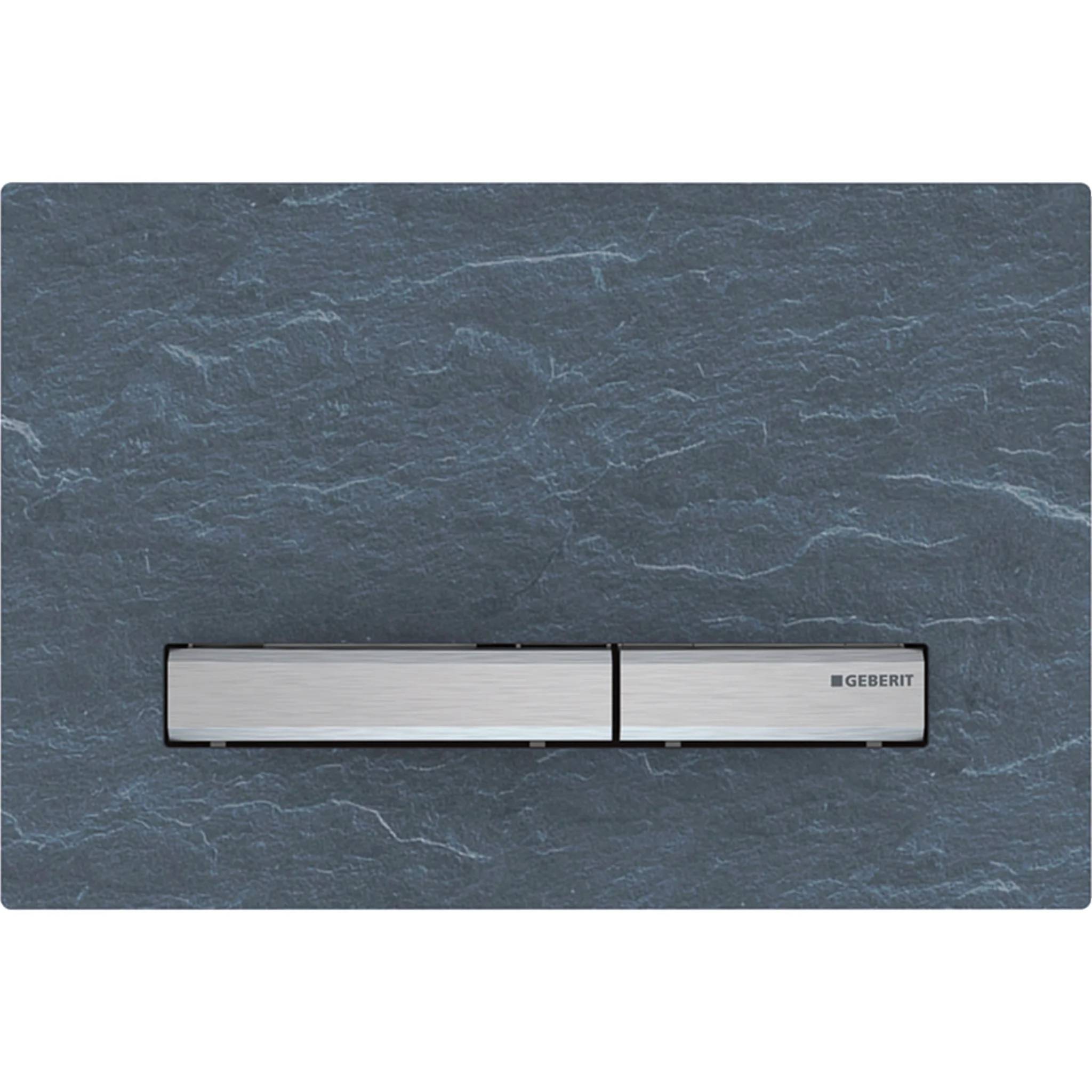 Geberit Betätigungsplatte Sigma50 2-Mengen mustang-schiefer, square, 1 Stk.