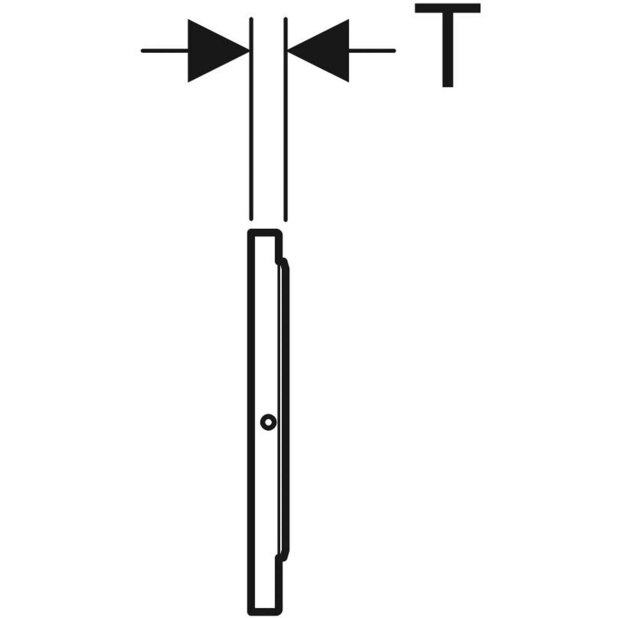 Geberit WC-Steuerung Typ10 IR Netz ES auto/beruehr.los/man., ES geb., round, 1 Stk.