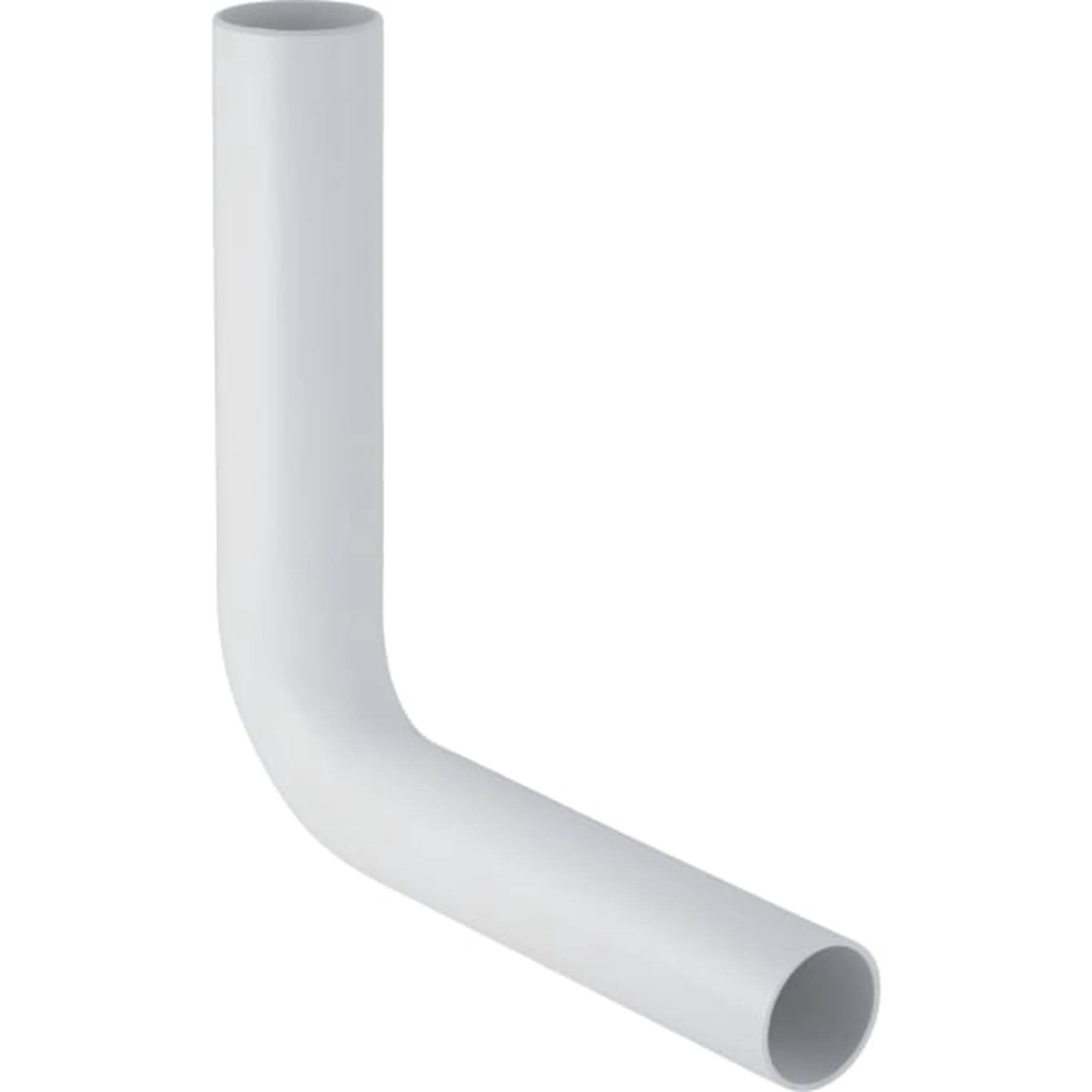 Geberit Spülbogen 90 Gr., weiss, 39 x 35cm, tiefhaengend, 1 Stk.