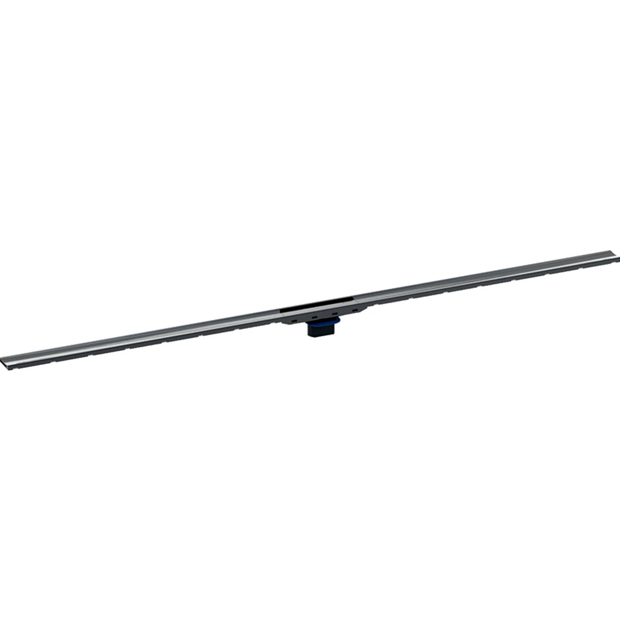 Geberit Duschrinne CleanLine80, 30-90cm Schwarz Chrom gebürstet 154440, 1 Stk.