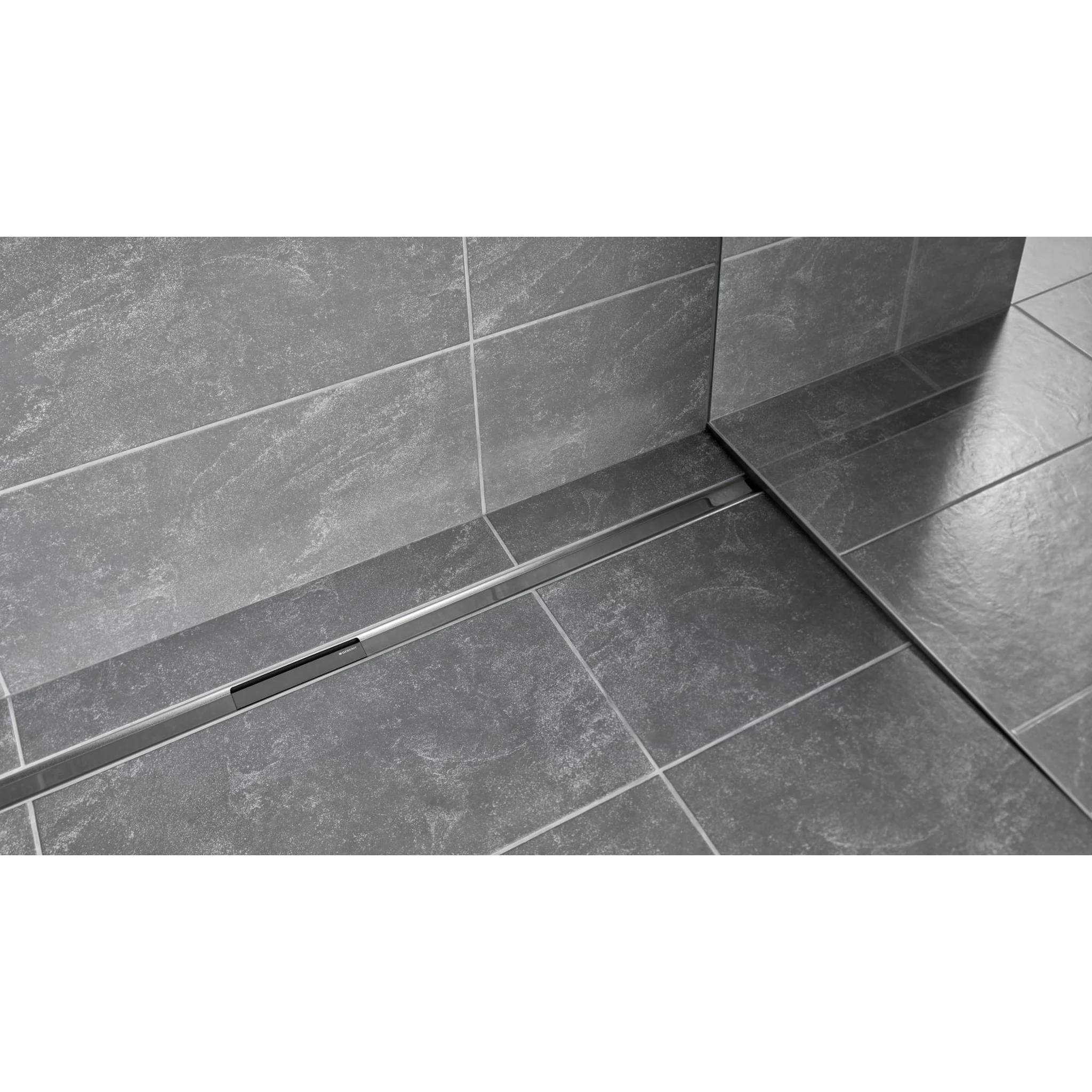 Geberit Duschrinne CleanLine80, 30-130cm Edelstahl geb. 154441, 1 Stk.