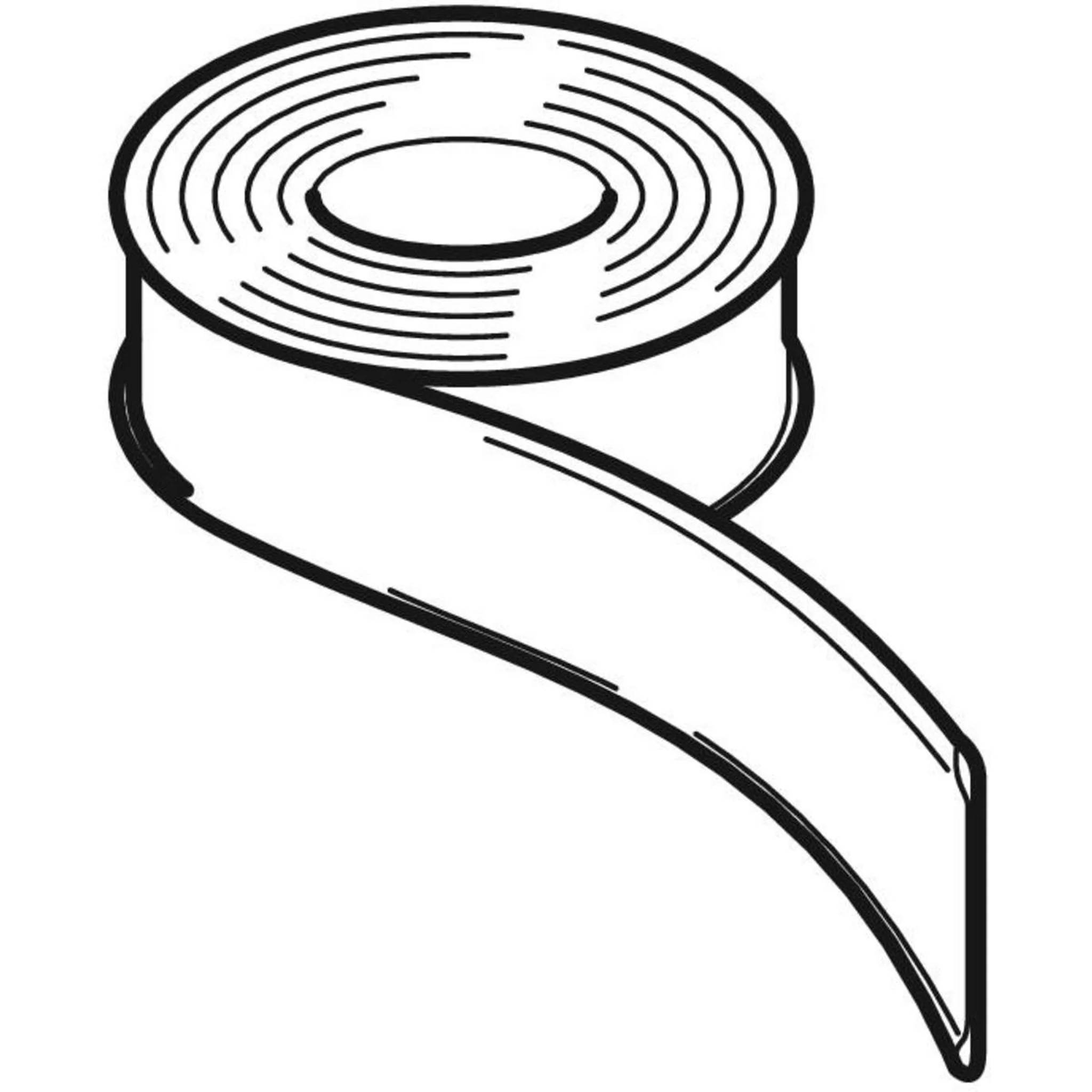 Geberit Einlegeband für Gleitschelle d40-160mm, Bund mit 10m, 1 Stk.
