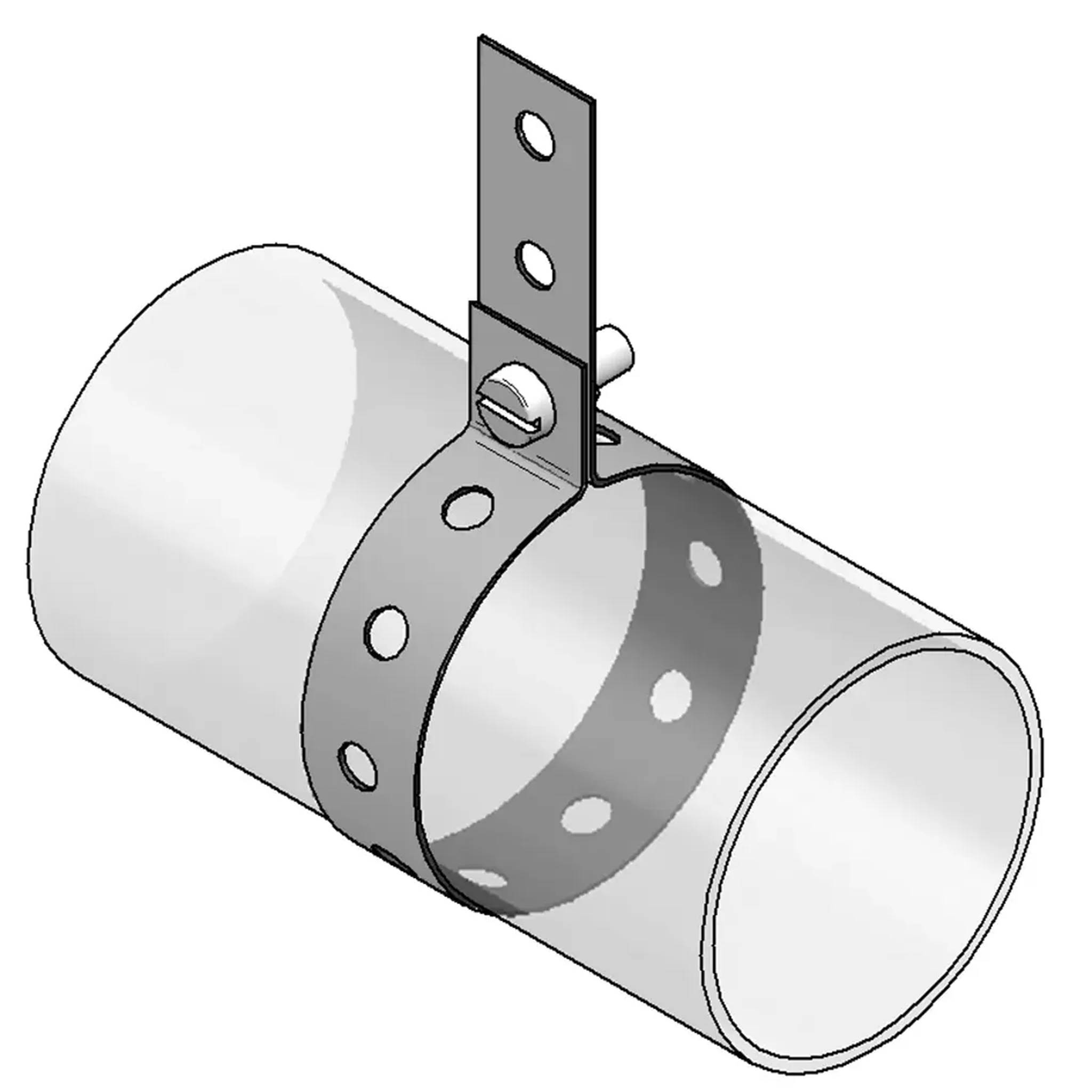 MEFA Montageband Lochband, Breite 17 mm, Rolle mit 10m, 1 Stk.