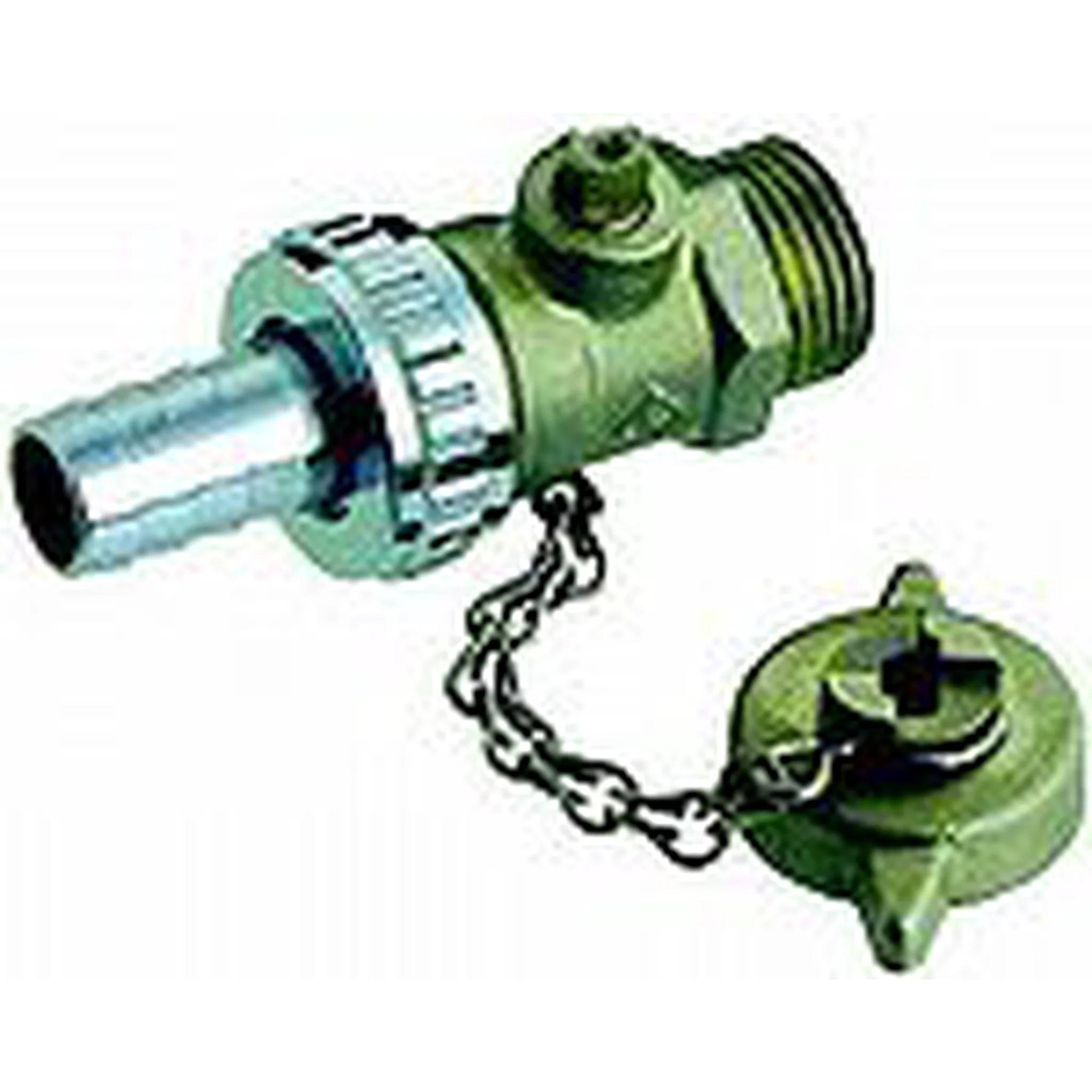 Aalberts Seppelfricke KFE Kugelhahn 1/2 mit Kappe Messing, 1 Stk.