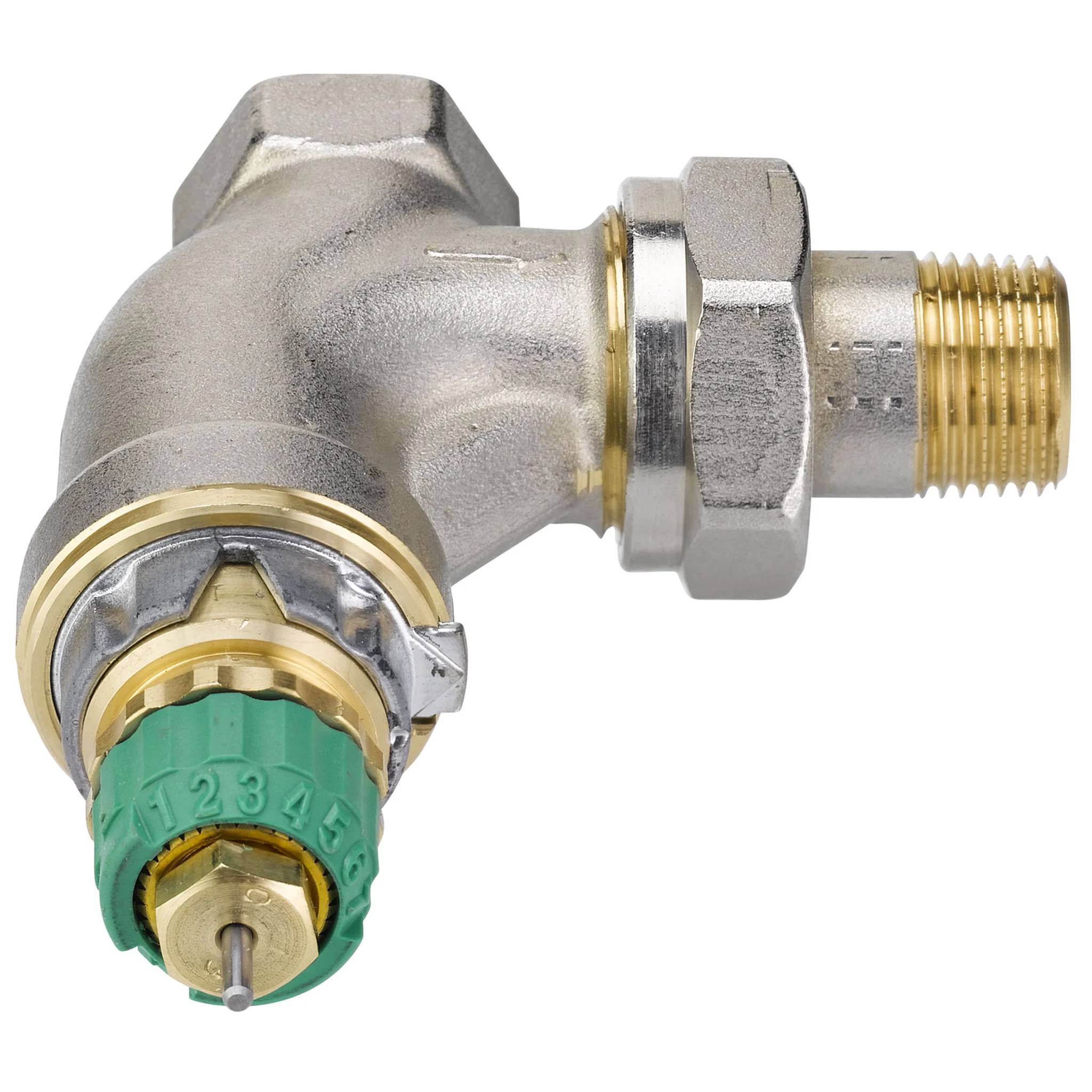 Danfoss Dynamic Valve RA-DV 10 druckunabhängig, R 3/8, Eck, vernickelt, 1 Stk.