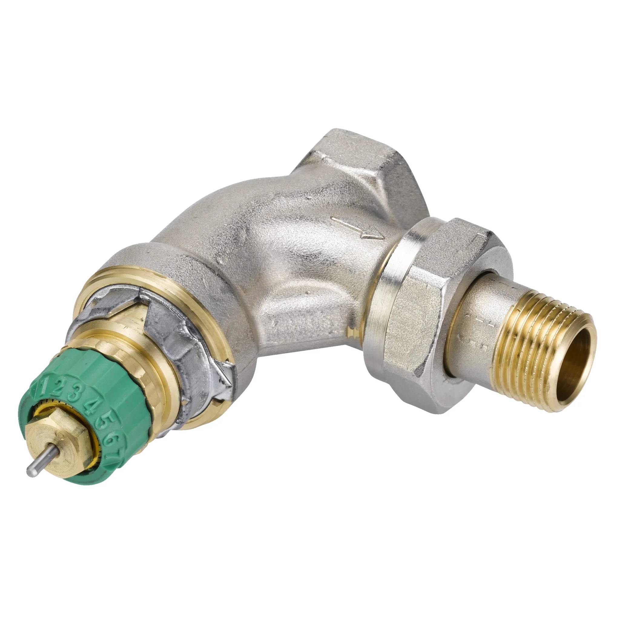 Danfoss Dynamic Valve RA-DV 10 druckunabhängig, R 3/8, Eck, vernickelt, 1 Stk.