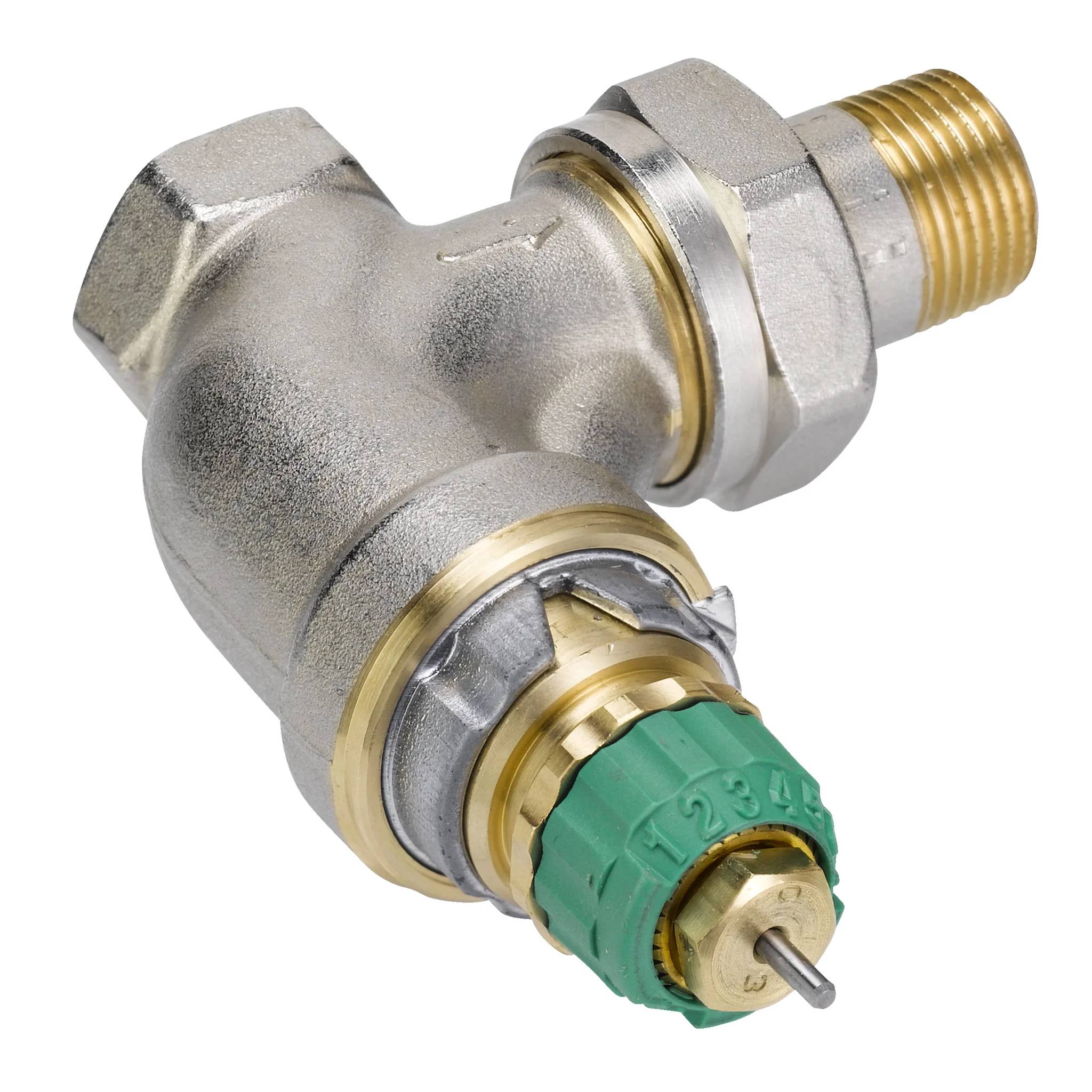 Danfoss Dynamic Valve RA-DV 10 druckunabhängig, R 3/8, Eck, vernickelt, 1 Stk.