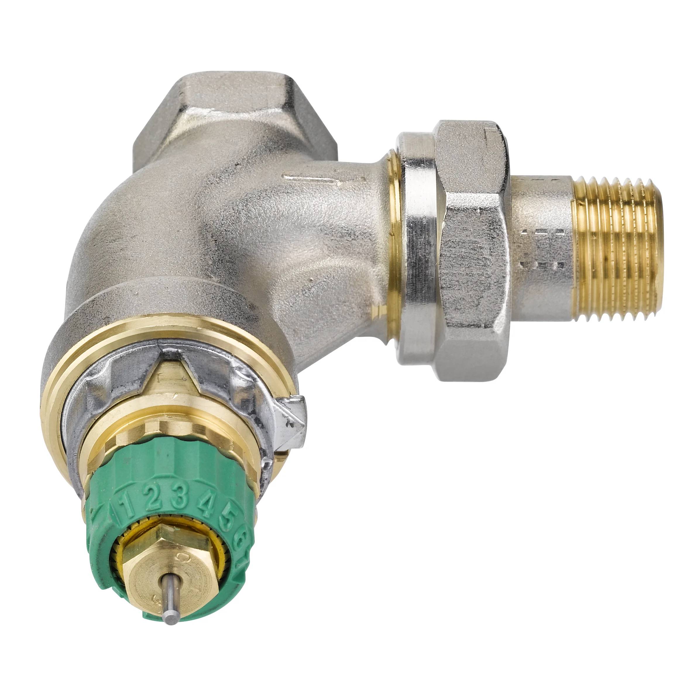 Danfoss Dynamic Valve RA-DV 10 druckunabhängig, R 3/8, Eck, vernickelt, 1 Stk.