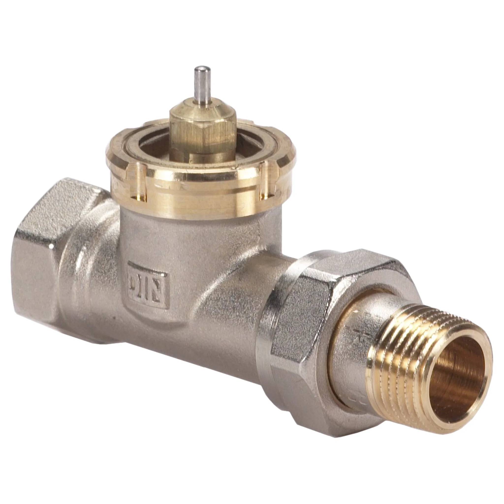 Danfoss Ventilgehäuse RAV 20/8 R3/4, Durchgang, matt vernickelt, 1 Stk.