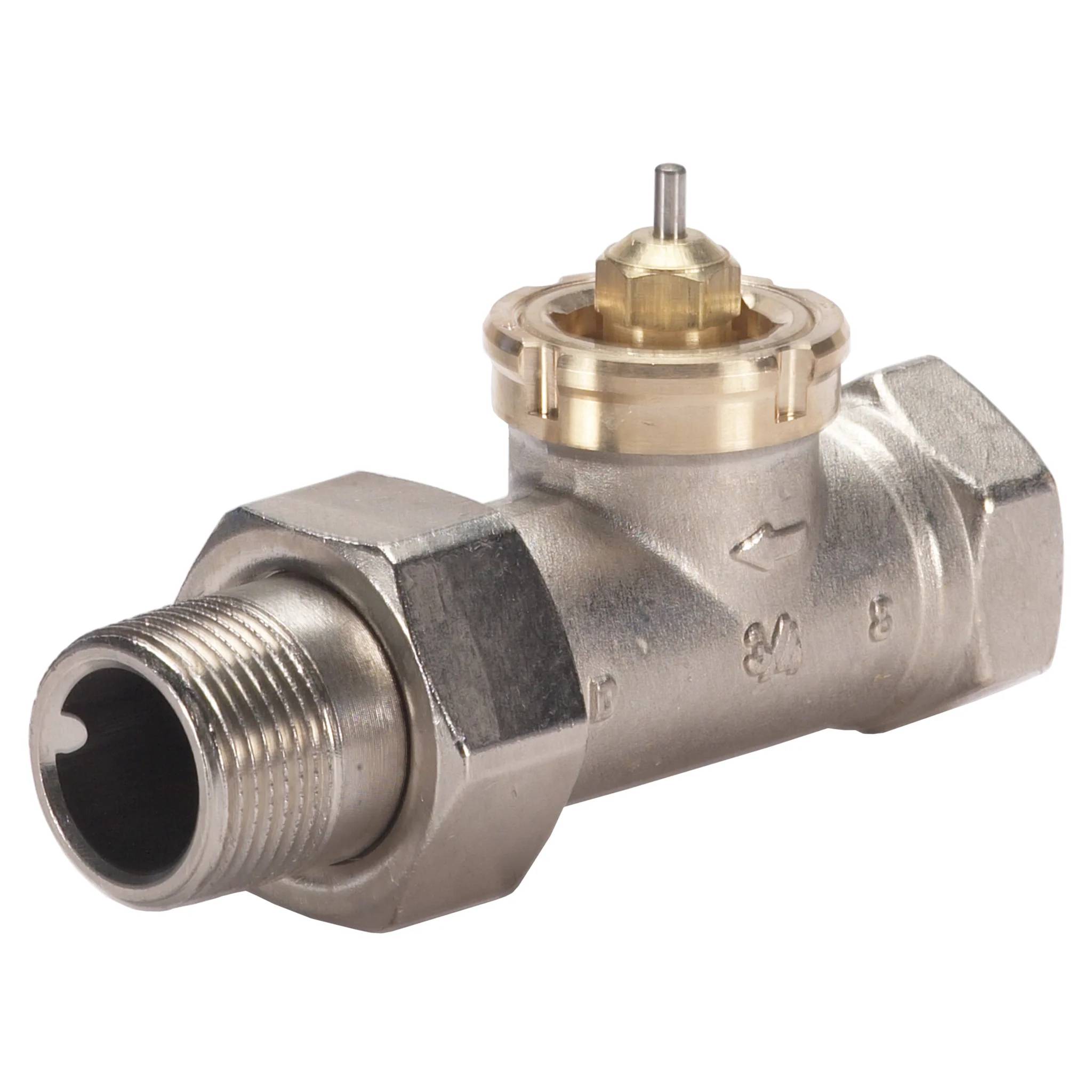 Danfoss Ventilgehäuse RAV 20/8 R3/4, Durchgang, matt vernickelt, 1 Stk.