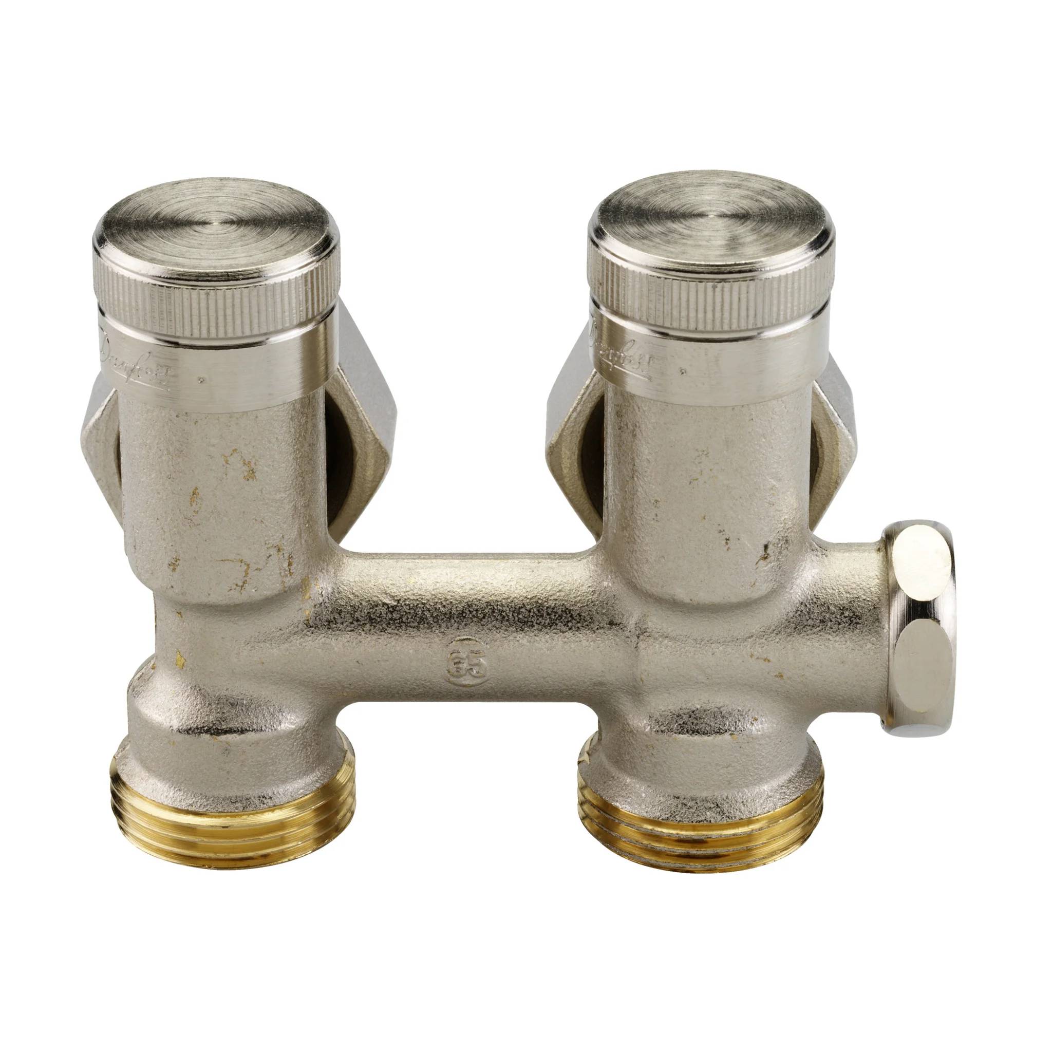 Danfoss Universalverschraubung RLV-K für Ventil-HK, Heizkörper G 3/4, Eck, 1 Stk.